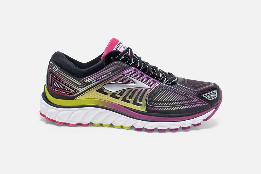 Brooks Women's Glycerin 13 Road Running Shoes Multicolor JING-25630